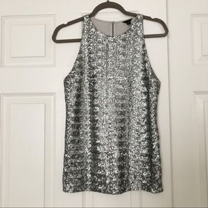 Ann Taylor gray small shirt